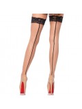 LEG AVENUE BACKSEAM FISHNET STAY UPS 714718515298