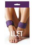 LUST BONDAGE ANKLE CUFFS PURPLE 0657447097577 toy