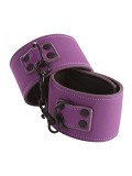 LUST BONDAGE ANKLE CUFFS PURPLE 0657447097577