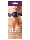 LUST BONDAGE BALL GAG PURPLE 0657447097546 toy