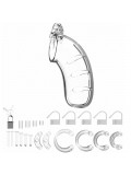 - N.3 CHASTITY PENIS CAGE  - TRANSPARENT 8714273290625 photo