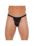 Mens Black G-String With Black Pouch 8718924223581