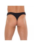 Mens Black G-String With Zipper On Pouch 8718924223468 toy