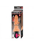 RECHARGEABLE REALSKIN WITH SCROTUM HOT COCK VIBRATOR 2 toy