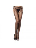 Net Garterbelt Pantyhose - Black 714718397641