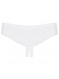 OBSESSIVE ALABASTRA CROTCHLESS THONG WHITE review