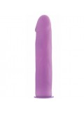 OUCH DELUXE STRAP ON SILICONE DELUXE PURPLE  20.5  CM 8714273301611 toy