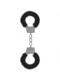 PLEASURE FURRY HANDCUFFS BLACK