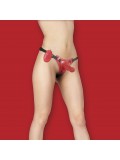 OUCH VIBRATING DELIGHT STRAP-ON RED 8714273950338 photo