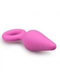 Pink Buttplugs With Pull Ring - Medium 8718627527177 photo