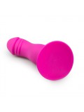 Pink Silicone Suction Cup Dildo 8718627526613 image