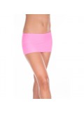 Plain mini skirt NEONPINK 849450041122