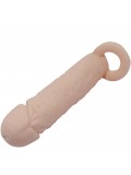PRETTY LOVE REALISTIC PENIS SLEEVE WITH BALL STRAP 16 CM 6959532317855 package