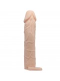 PRETTY LOVE REALISTIC PENIS SLEEVE WITH BALL STRAP 18 CM 6959532317848