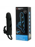 PRETTY LOVE VIBRATING SILICONE SLEEVE 14 CM 6959532317466 detail