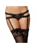 QUEEN BLACKLACY LUXURY GARTER BELT 8440476248569