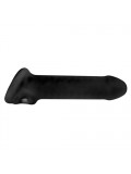 Real Boy Kit - SilaSkin Cock Sheath Extender Thin Black 852184004837 photo