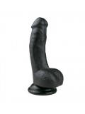 Realistic Dildo Black - 15 cm 8718627526408