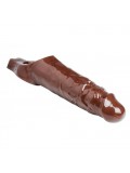 Really Ample Penis Enhancer Sheath- Brown 848518020147