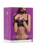REVERSIBLE COLLAR AND WRIST CUFFS - PURPLE 8714273786494 toy
