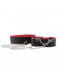 REVERSIBLE COLLAR AND WRIST CUFFS - RED photo 8714273786500