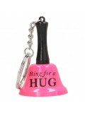 RING FOR A HUG PINK KEYRING 8714273941374