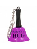 RING FOR A HUG PURPLE KEYRING 8714273941442