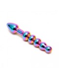 Sensual Multi Coloured Glass Laila Anal Probe 8718924236130 toy