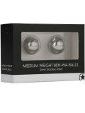 SHOTS TOYS - MEDIUM WEIGHT BEN-WA-BALLS  SILVER 8714273301970 photo