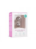 Silver ben wa balls - 19mm 8718627523186 toy