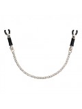 Silver Nipple Clamps With Chain 8718924231289