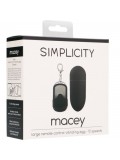 - MACEY VIBRATING EGG - BLACK 8714273931221 photo