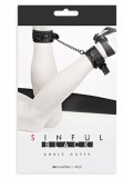 SINFUL ANKLE CUFFS BLACK 0657447092268 toy