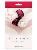 SINFUL WRIST CUFFS PINK 0657447091674 toy