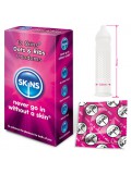 Skins Condoms Dots And Ribs 12 Pack 5037353000321