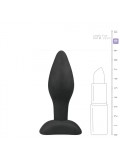 Small Black Silicone Buttplug 8718627526835 image