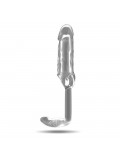 SONO N38 THICK PENIS SLEEVE WITH EXTENSION AND ANAL PLUG TRANSPARENT