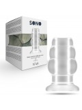 SONO N49 SMALL HOLLOW TUNNEL BUTT PLUG CLEAR toy