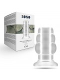 SONO N49 SMALL HOLLOW TUNNEL BUTT PLUG CLEAR toy