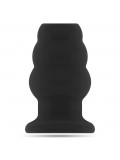 SONO N51 LARGE HOLLOW TUNNEL BUTT PLUG BLACK