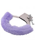 BESTSELLER FURRY HANDCUFFS PURPLE photo