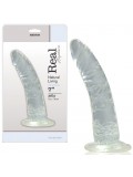 REAL RAPTURE EARTH FLAVOUR DILDO 7'' CLEAR