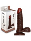 REAL RAPTURE EARTH FLAVOUR REALISTIC DILDO 6.5'' BLACK
