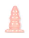 Tripple Ripple Large Flesh Butt Plug 0782421113407