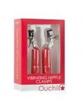 VIBRATING NIPPLE CLAMPS RED 8714273309051 photo