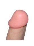 Vibrating Realistic Cock - 10 inch With Scrotum 8714273070814 toy