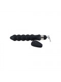 Wireless Black Vibrating Anal Beads with Remote 848518014177 photo