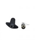 Wireless Black Vibrating Anal Beads with Remote 848518014177 image