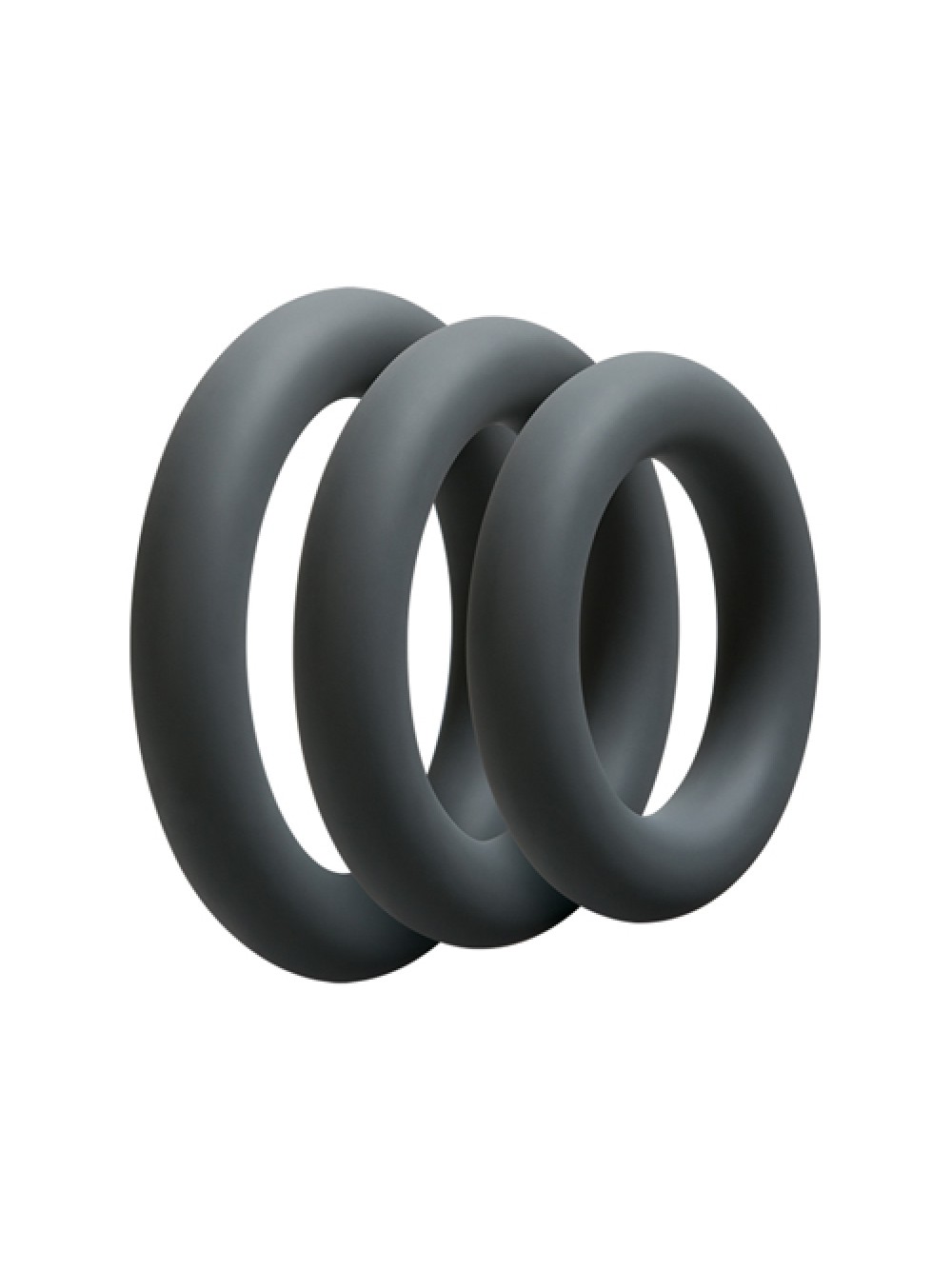 3 C-Ring Set - Thick - Slate 782421019297
