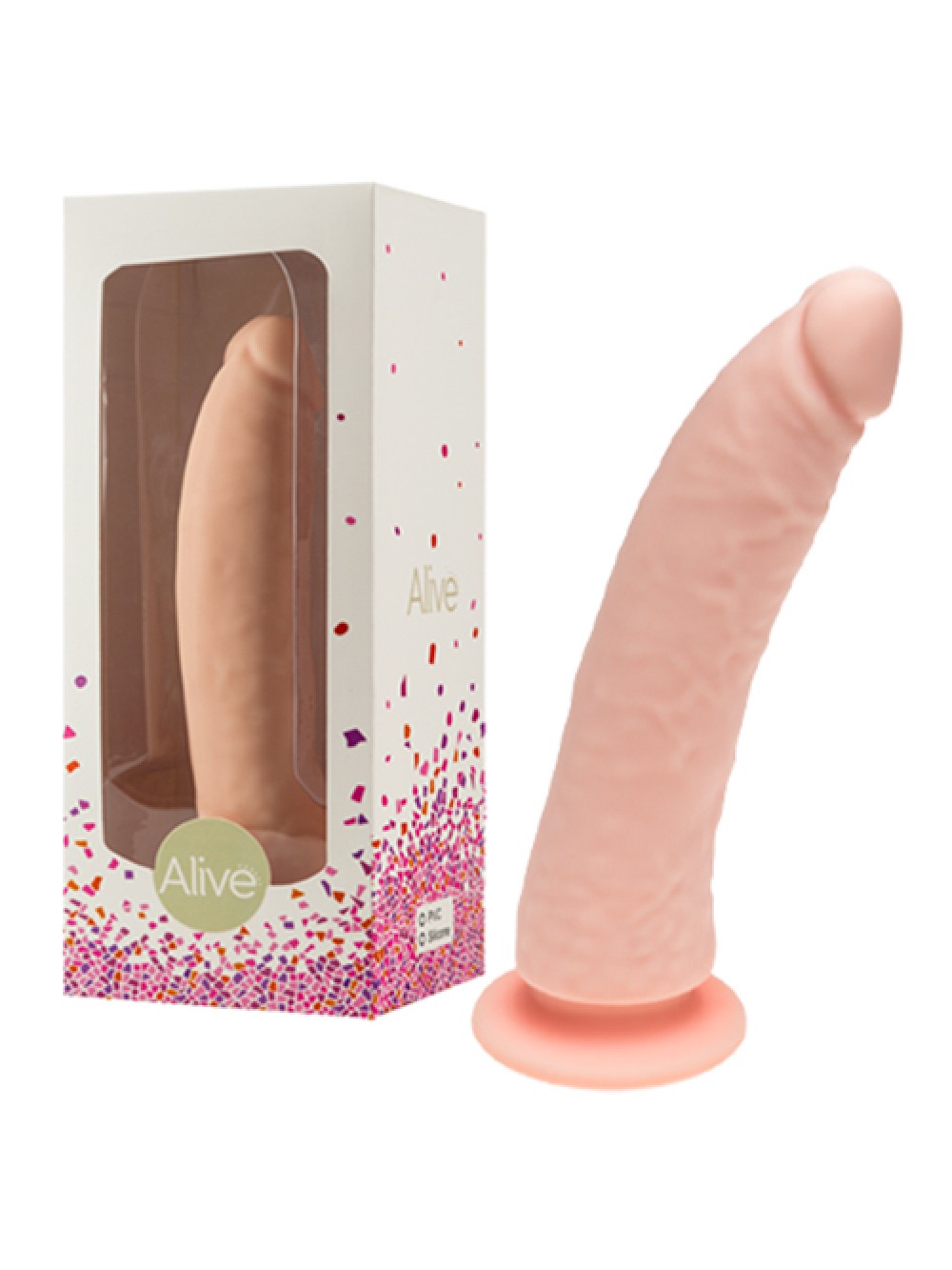 ALIVE ALFIE REALISTIC DILDO WHITE